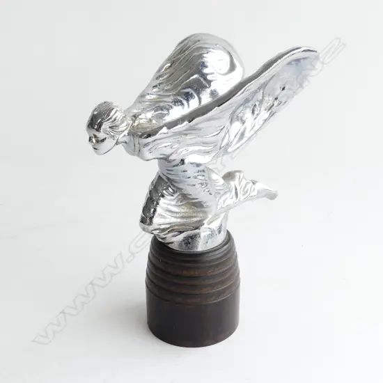 Chromed rolls Royce non collapsible spirit car mascot,