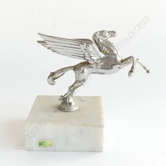 Pegasus chrome car mascot,