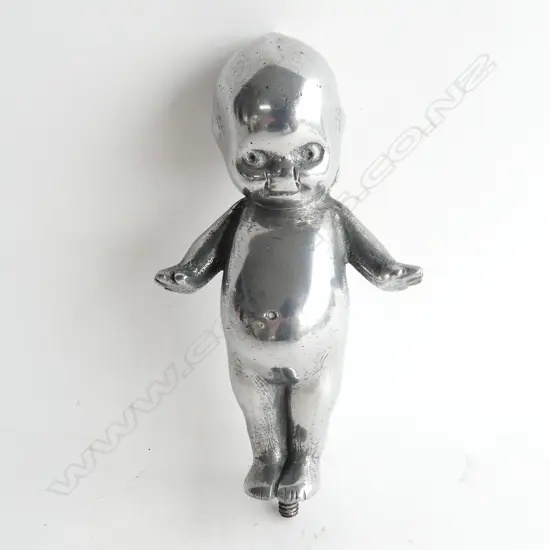 American Kewpie chrome car mascot,