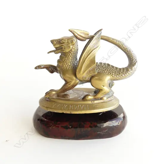 Welsh dragon car mascot commissioned by Disraeli,