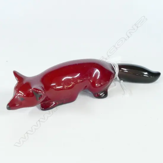 DOULTON FLAMBE FOX L.140mm