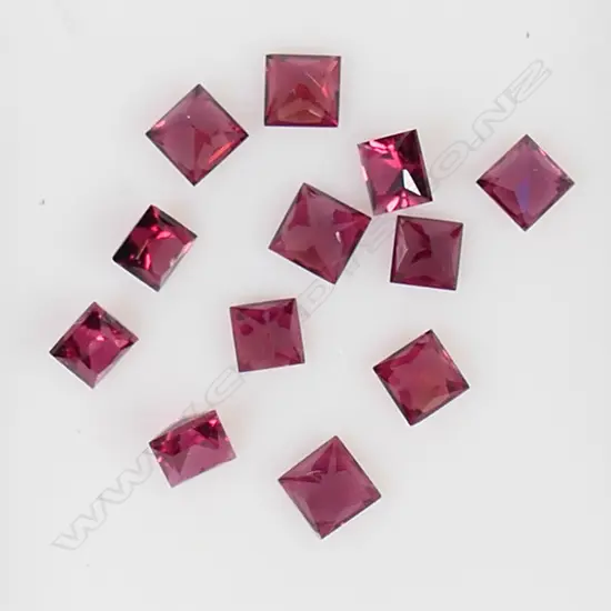 ASSORTED RUBIES, 1.56cts. RATING 6-7