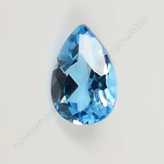 1 BLUE TOPAZ, 0.45ct. RATING 5-6