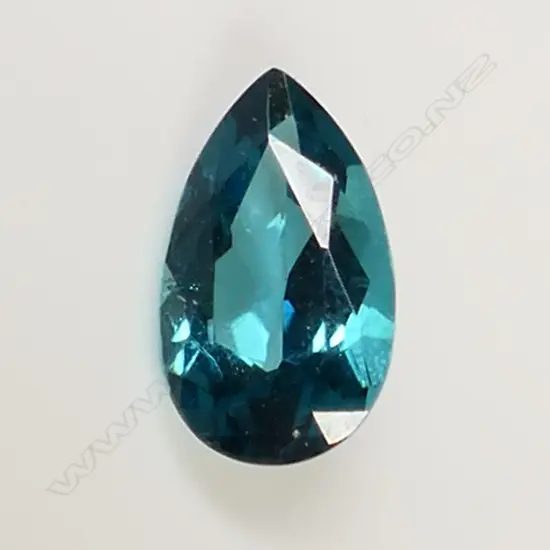 1 INDICOLITE TOURMALINE, 0.91ct. RATING 5-6