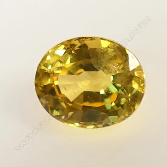 1 YELLOW SAPPHIRE, 0.68ct. RATING 5