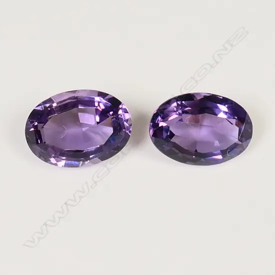 2 AMETHYST, 11.44cts. RATING 3-4