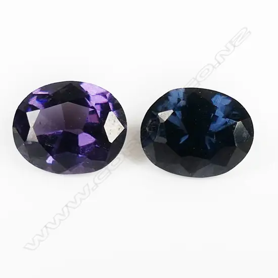 2 BLUE/PURPLE SPINEL 1.53CT RATING 4-5