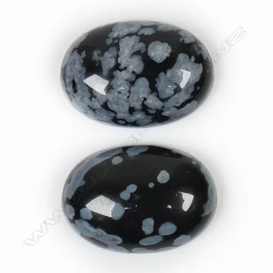 2 O'NEILS SNOW FLAKE OBSIDIAN