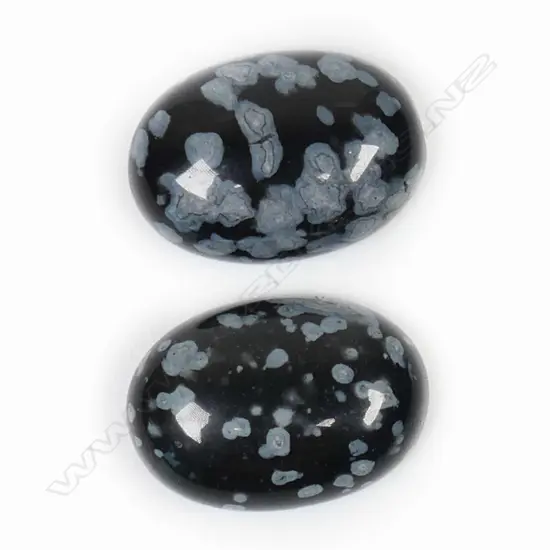 2 O'NEILS SNOW FLAKE OBSIDIAN