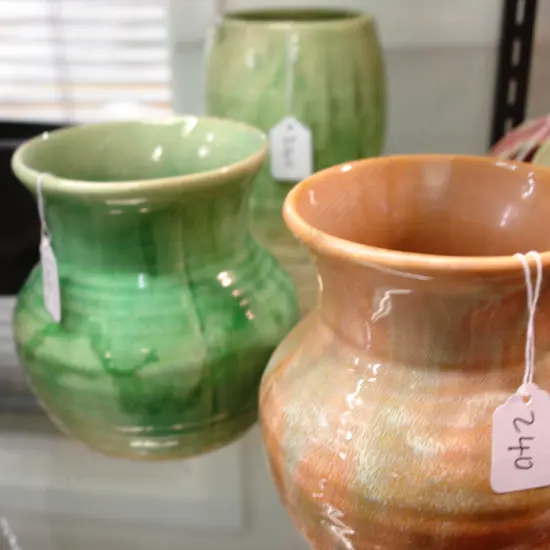 3 C.L. AMBRICO VASES