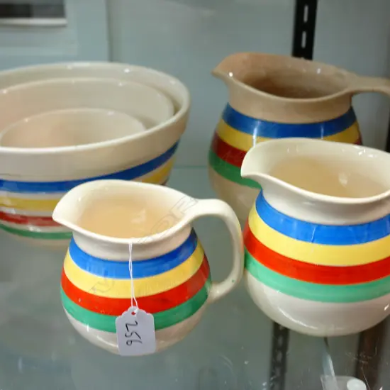 6 PCE C.L. 'FIESTA WARE' 