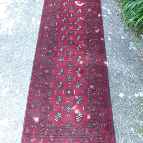 An Afghan Turkoman small runner