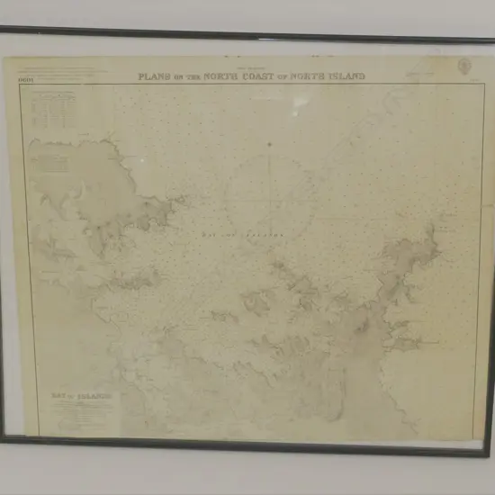VINTAGE CHART 'BAY OF ISLANDS'
