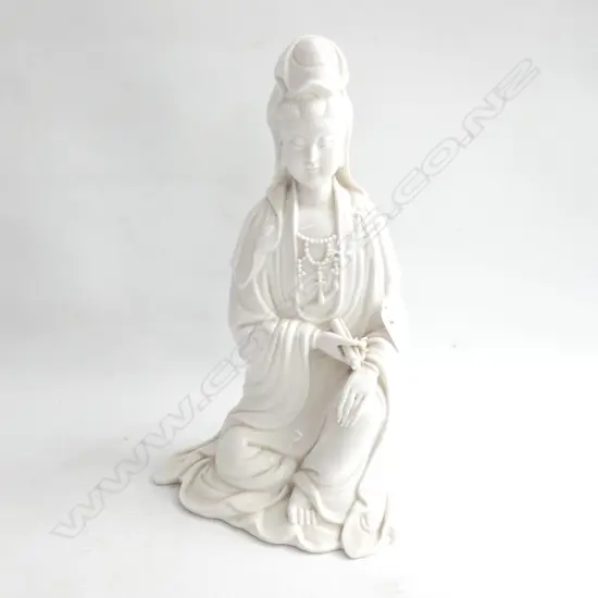 CHINESE BLANC DE CHINE QUAN YIN FIGURE