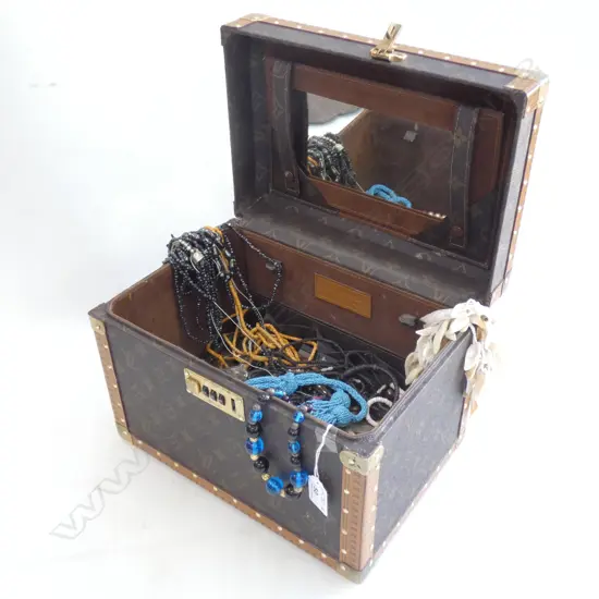 LV LOOK-A-LIKE CASE & SEL. COSTUME JEWELLERY