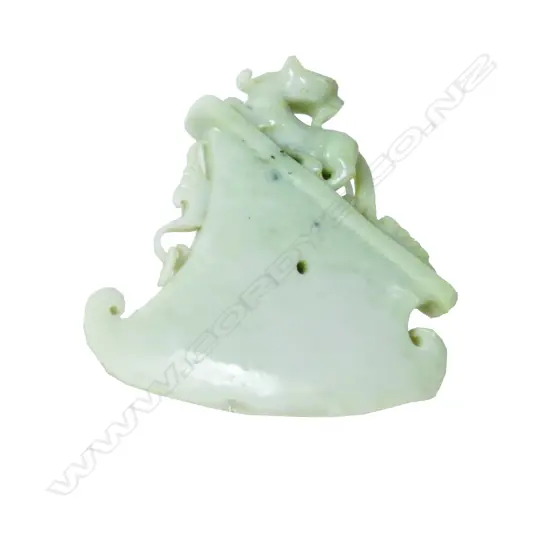 A Chinese jade archaic style blade