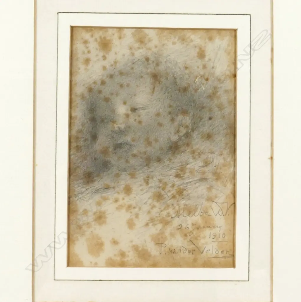 Two works by Petrus van der Velden Image 1++