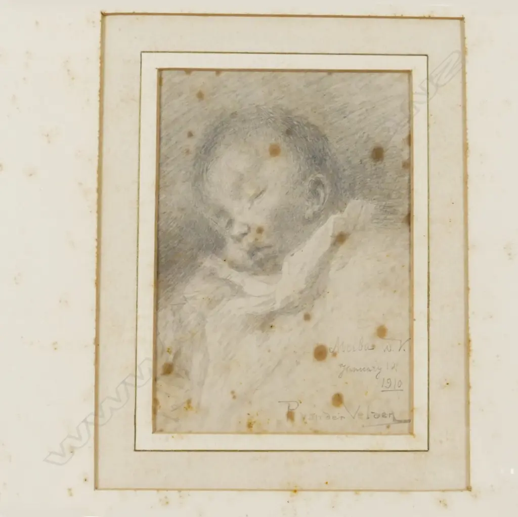 Two works by Petrus van der Velden Image 1++