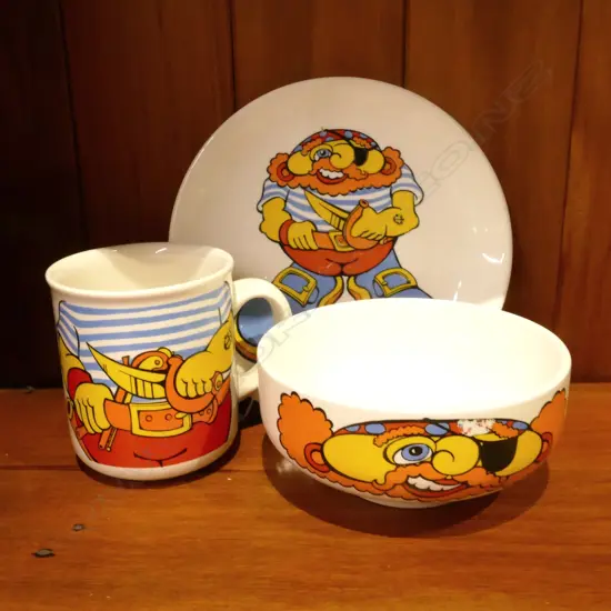 C/LYNN PIRATE PETE BREAKFAST SET (3 PCS)