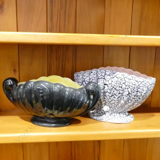 2 TITIAN POTTERY VASES