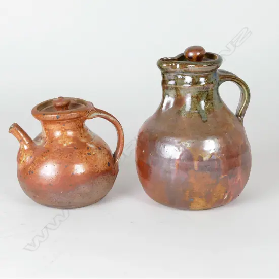 Two Andrew van der Putten jugs