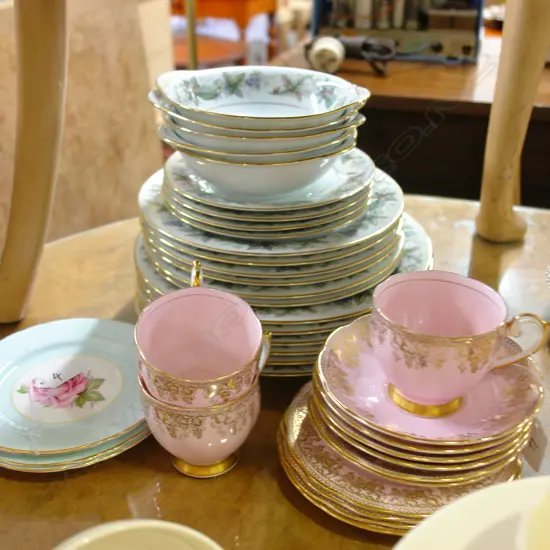 NORITAKE PART SERVICE. AYNSLEY, QUEEN ANNE ETC