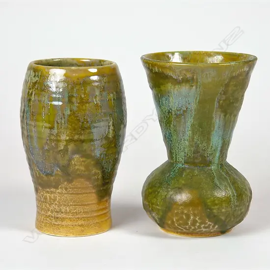 Two Amalgamated pottery vases