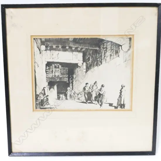 RUSSELL FLINT ENGRAVING