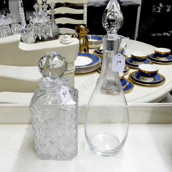 2 DECANTERS