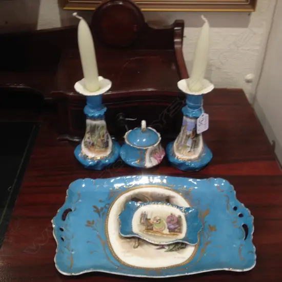 5PC VICT. DRESSING TABLE SET