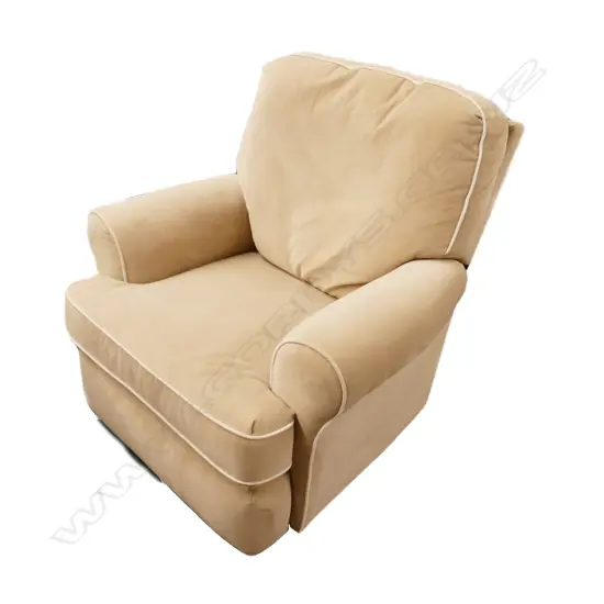 'BUCKWHEAT' UPHOLSTERED SWIVEL/RECLINER LOUNGER