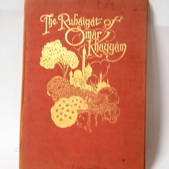 OLD BOOK 'THE RUBAIYAT OF OMAR KHAYYAM'