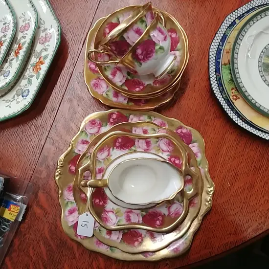 PART RA TEASET & PLATES