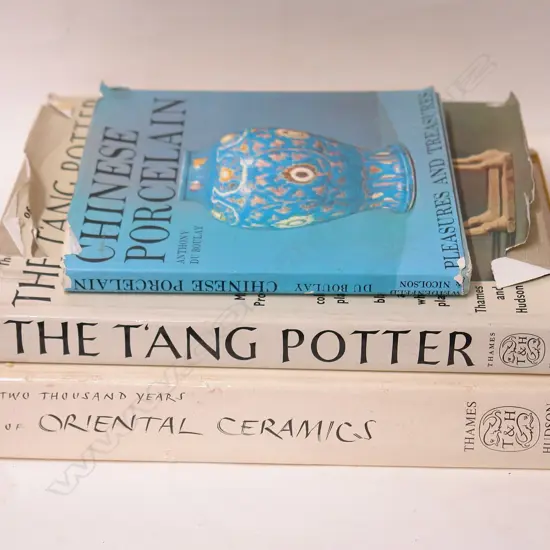 Three books on Oriental ceramics and pottery