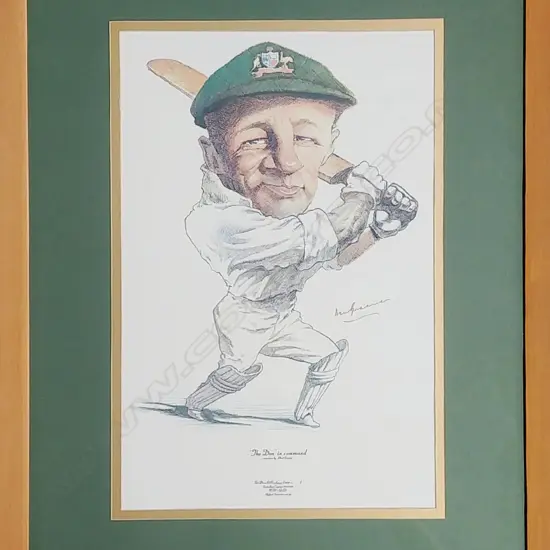 LTD PRINT OF 'THE DON' -(SIR DONALD BRADMAN)
