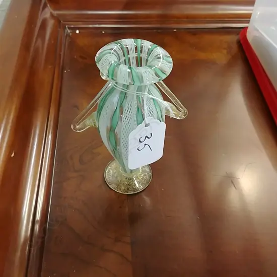 [12774] LATTICINO GLASS VASE