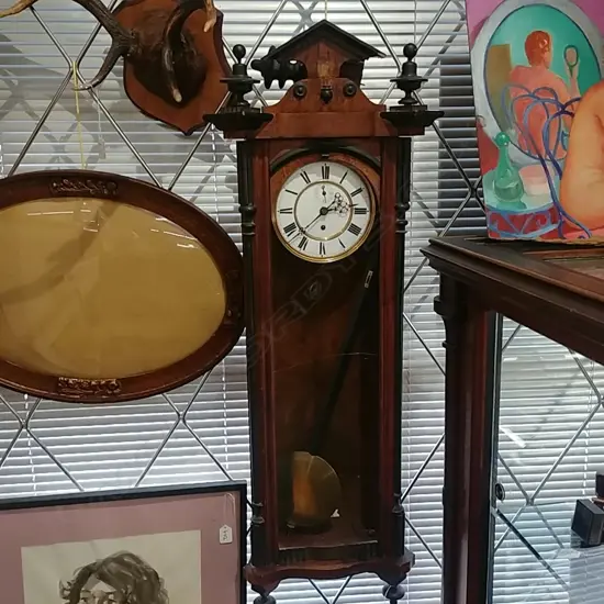 VICTORIAN WALL CLOCK 