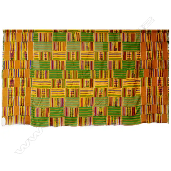 LG MODERN GHANAN KENTE CLOTH  184 x 105cm