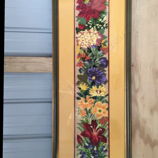 Noree Harris Flowers 95 x 34	Embroidery