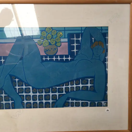 Foster Clark Henri's Model 73 x 87 sc/print 1996