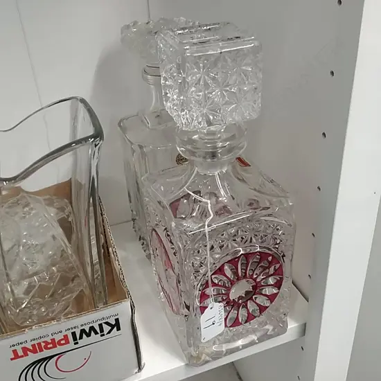 2 DECANTERS