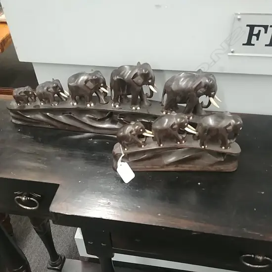 2 ELEPHANT BRIDGES - EBONY