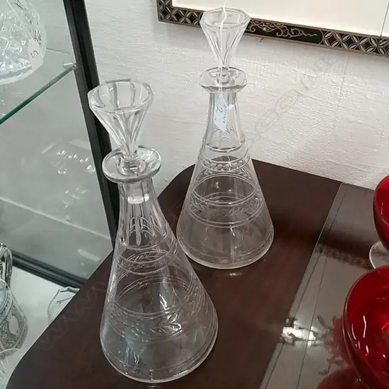 PR CRYSTAL DECANTERS