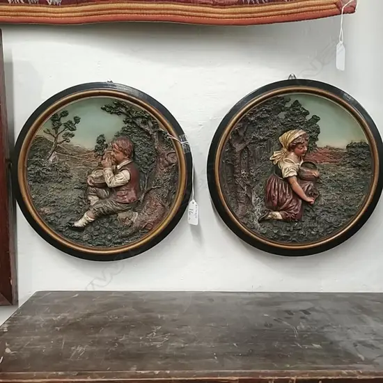 PR TERRA COTTA WALL PLAQUES