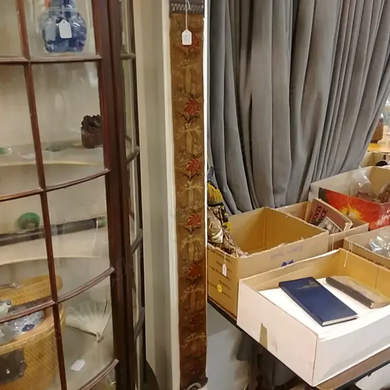 VIC. NEEDLEWORK BELL PULL