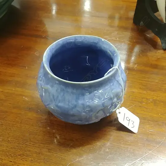 CROWN LYNN SPECIALS DEPARTMENT BLUE VASE