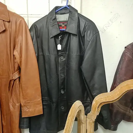ITALIAN BLACK LEATHER  JACKET