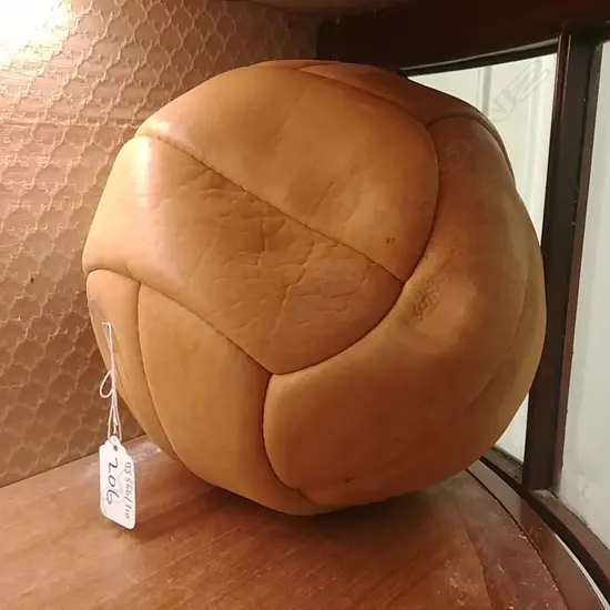 VINTAGE LEATHER FOOTBALL