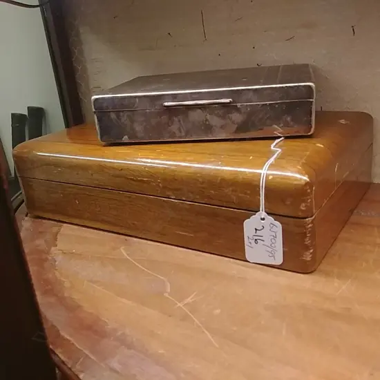 S/P INSURANCE BOX & WOODEN NZI BOX