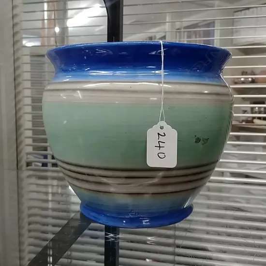 SHELLEY STRIPED JARDINIERE